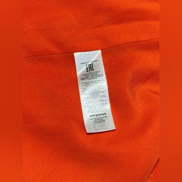 Self-Portrait Sleeveless Crepe Midi-Dress size 10 - Picture 12 of 12